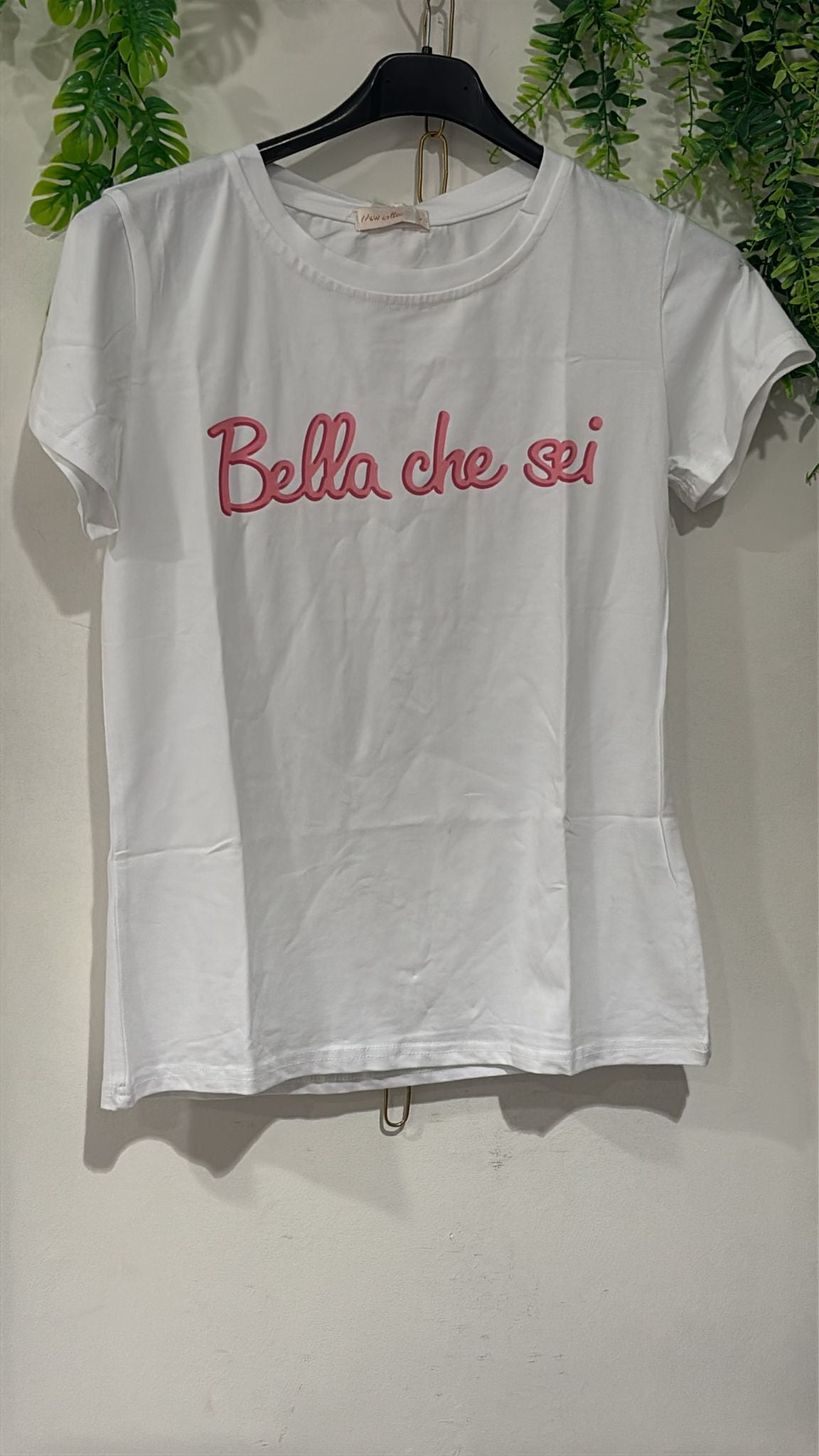 T-shirt a maniche corte in cotone