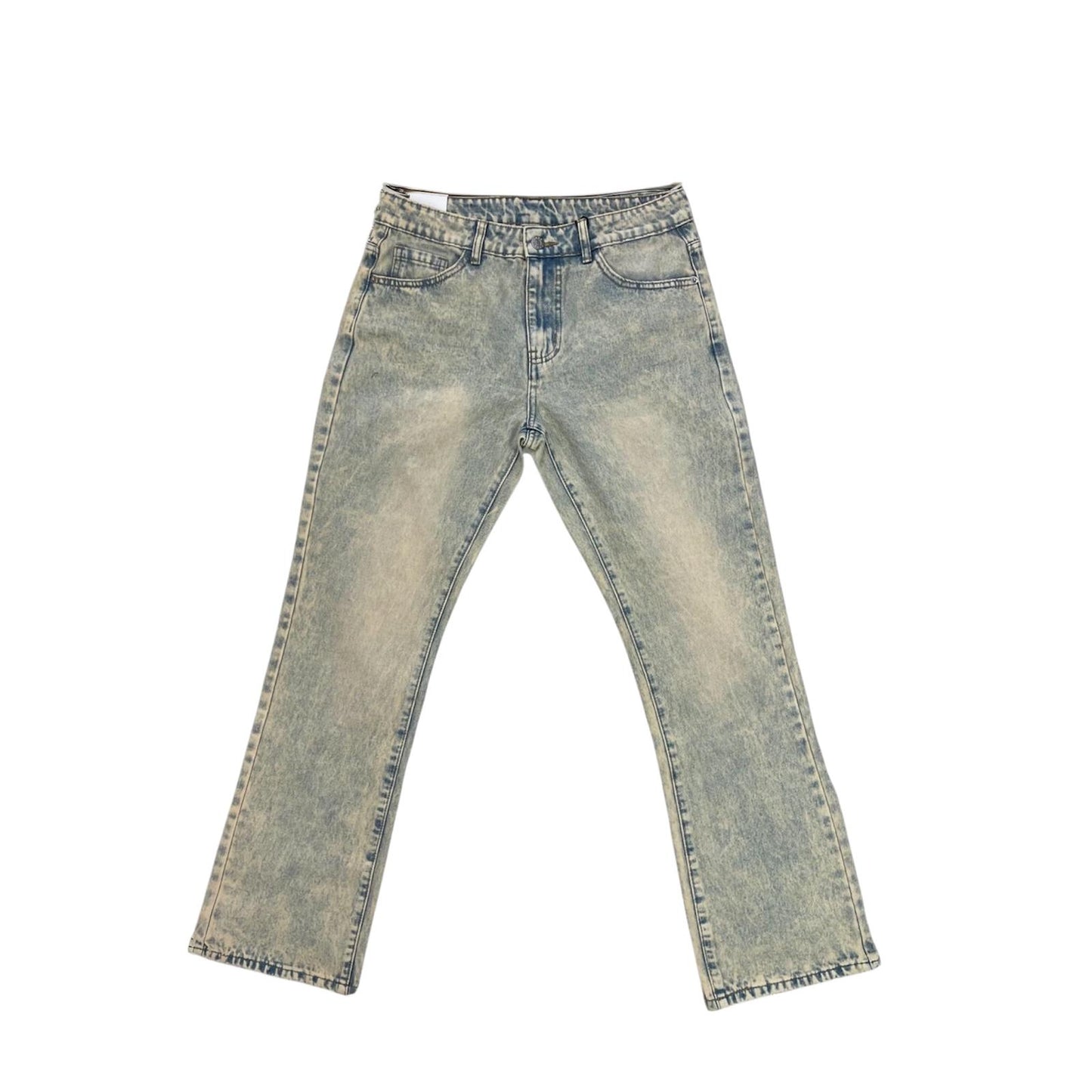 jeans flared uomo
