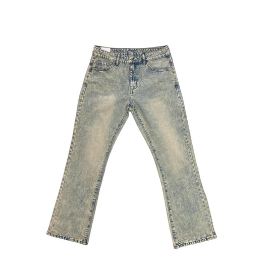 jeans flared uomo