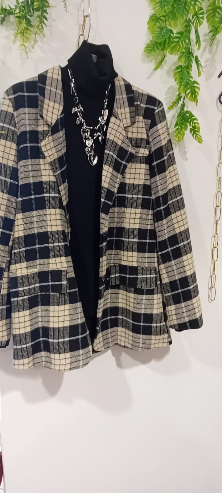 blazer scozzese in 3 varianti