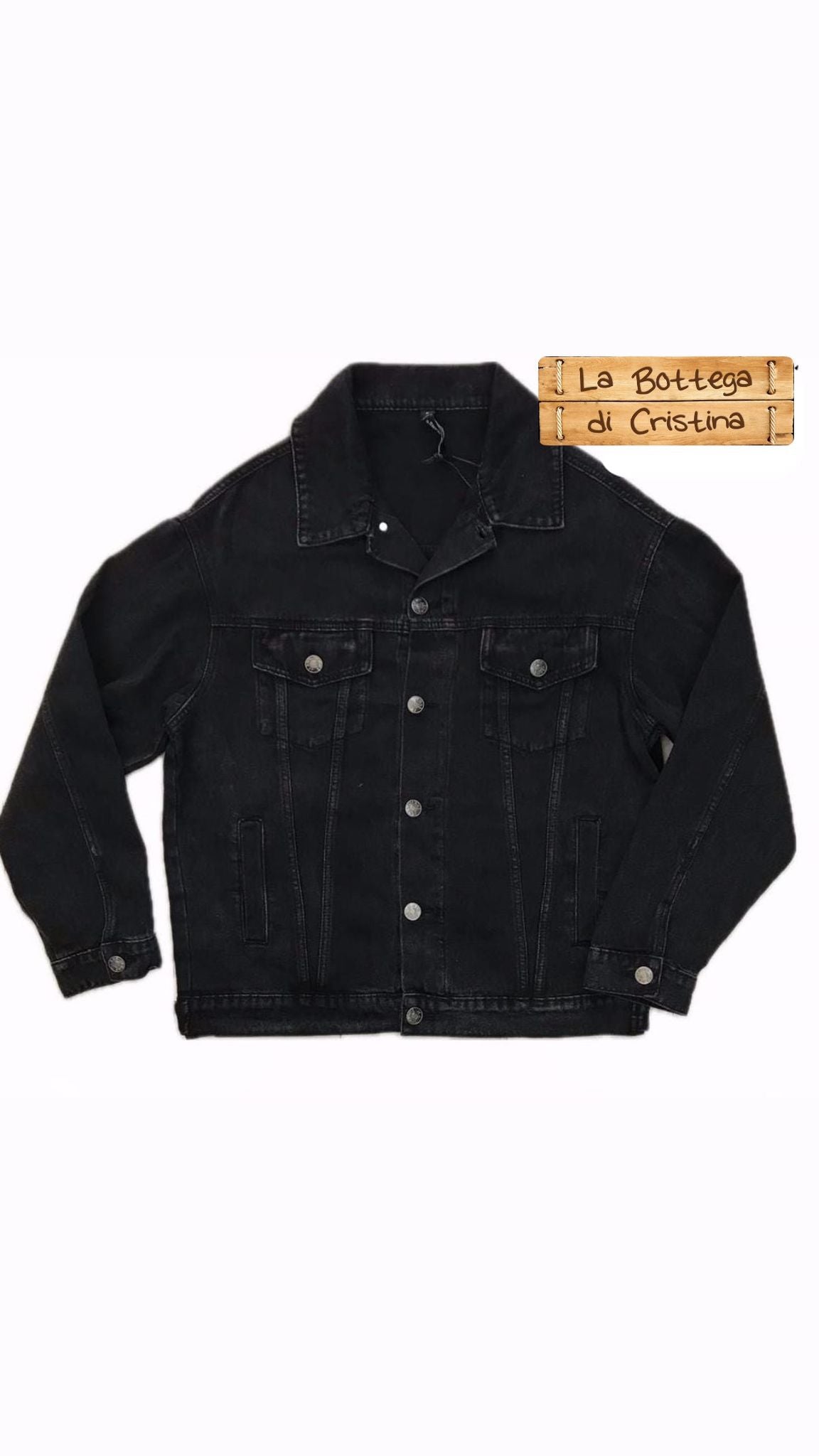 giacca di jeans over