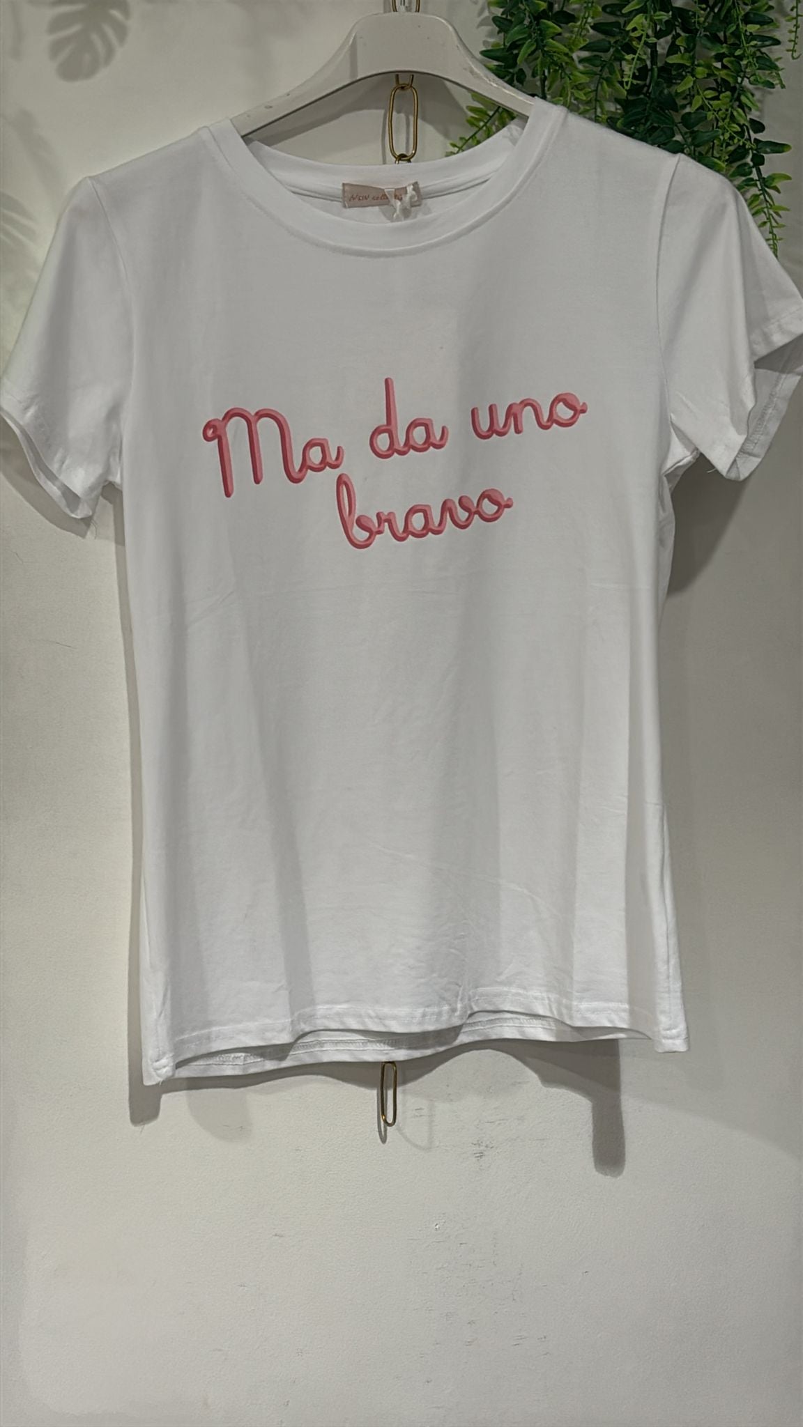 T-shirt a maniche corte in cotone