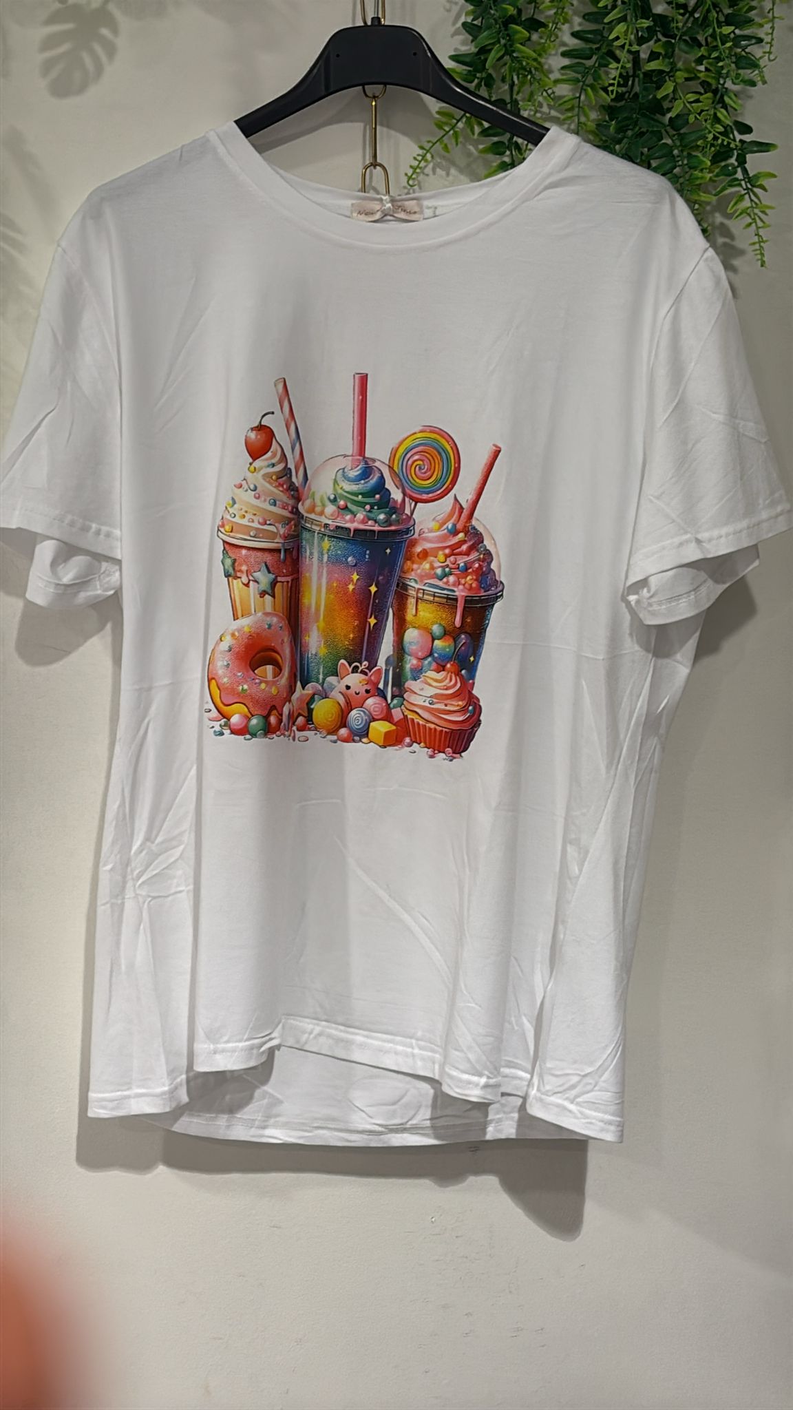 T-shirt a maniche corte in cotone