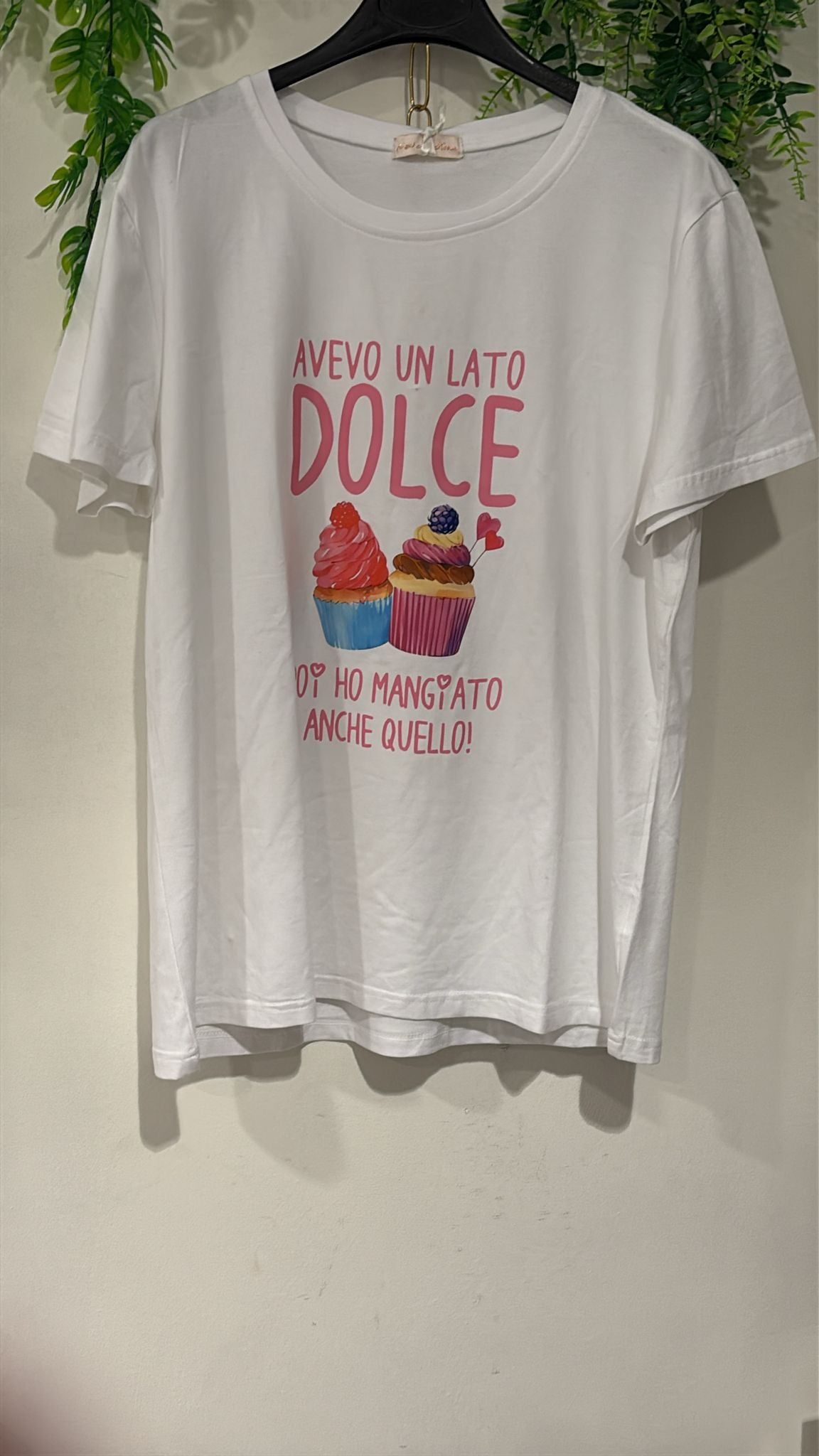 T-shirt a maniche corte in cotone