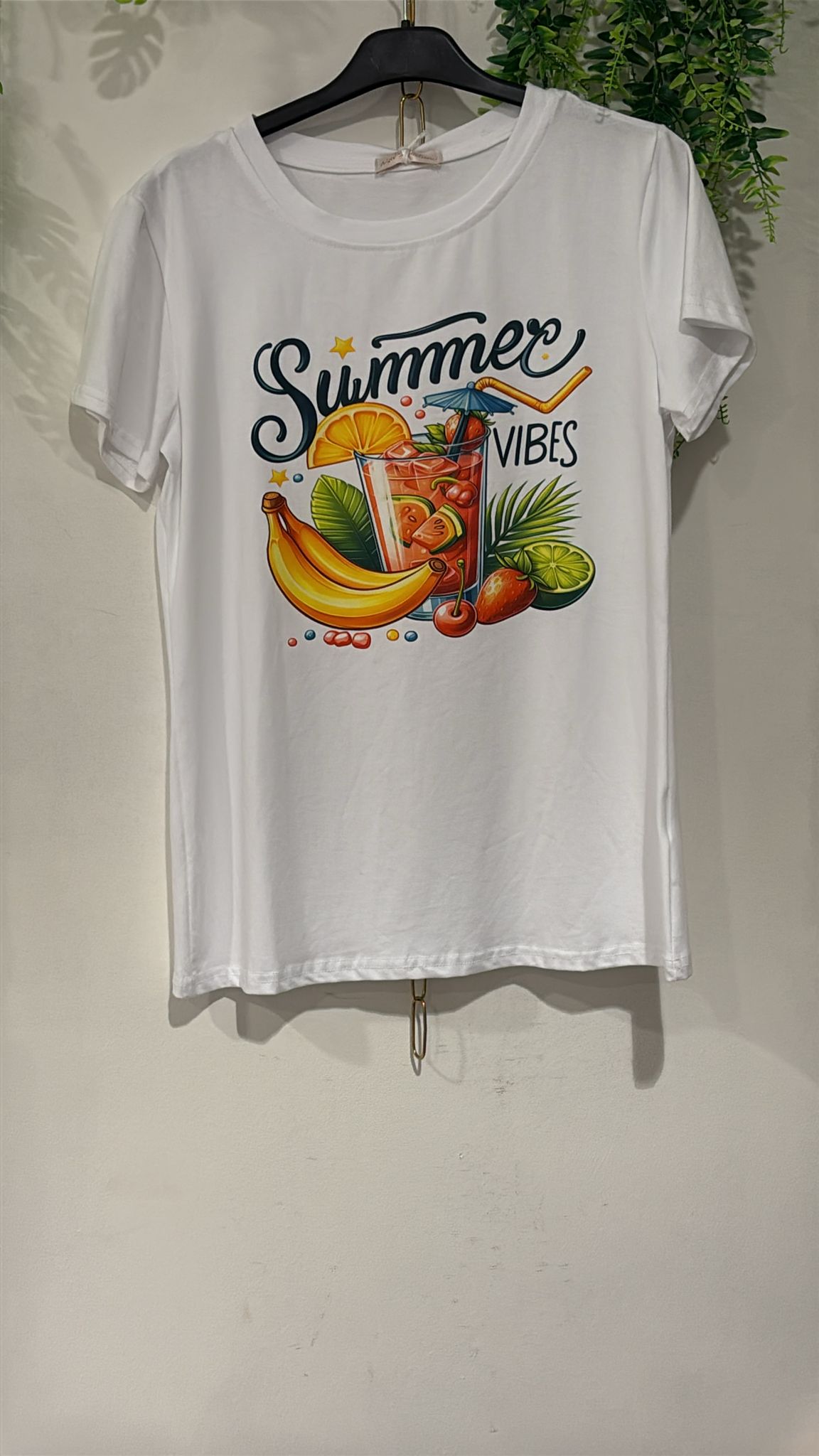 T-shirt a maniche corte in cotone