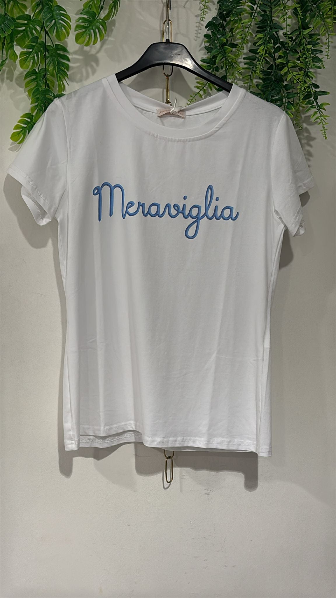 T-shirt a maniche corte in cotone